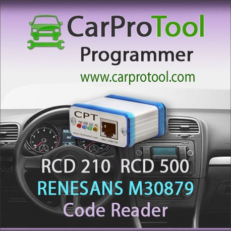 Baner "Aktywacja CarProTool - RCD 210 / RCD 500 Panasonic"